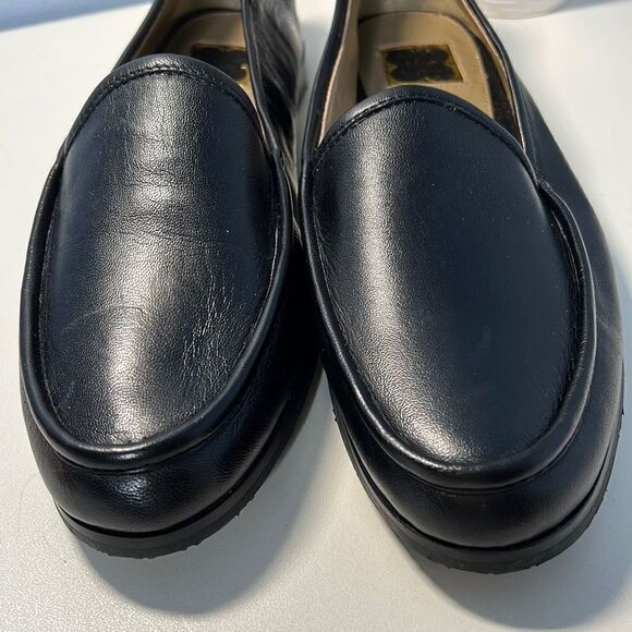 Liz Claiborne Black Loafer Slip On Comfort Shoes Sz 8 - Picture 4 of 7